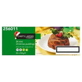 Chefs Larder Mini Christmas Puddings 24 x 100g  Adomoo